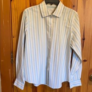 Worthington Non-Iron Cotton Striped Shirt